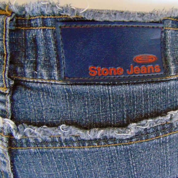 725 Originals Cut and Sew Stone Jeans Size 3 - Picture 4 of 4